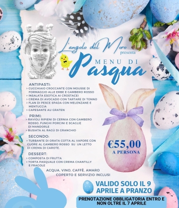 Menu di Pasqua 2023